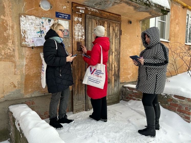 Члены избирательных комиссий обошли более 120 тысяч квартир в Вологде