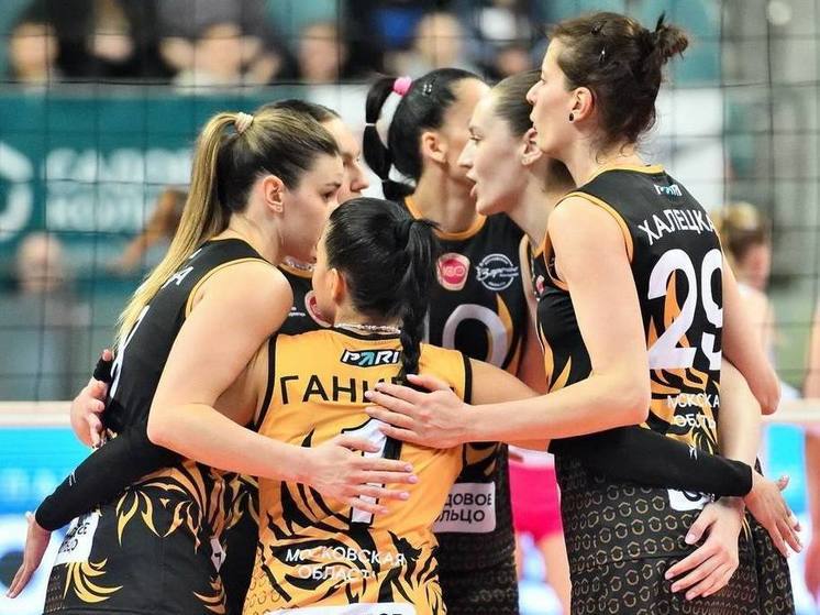 Волейболистки команды «Заречье-Одинцово» оказались сильнее «Спарты»