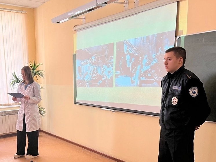 В Орловском медицинском колледже перед Днём защитника Отечества провели «Урок мужества»