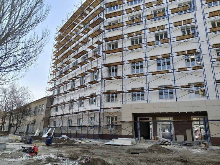 В Мелитополе завершают капитальный ремонт областного онкодиспансера