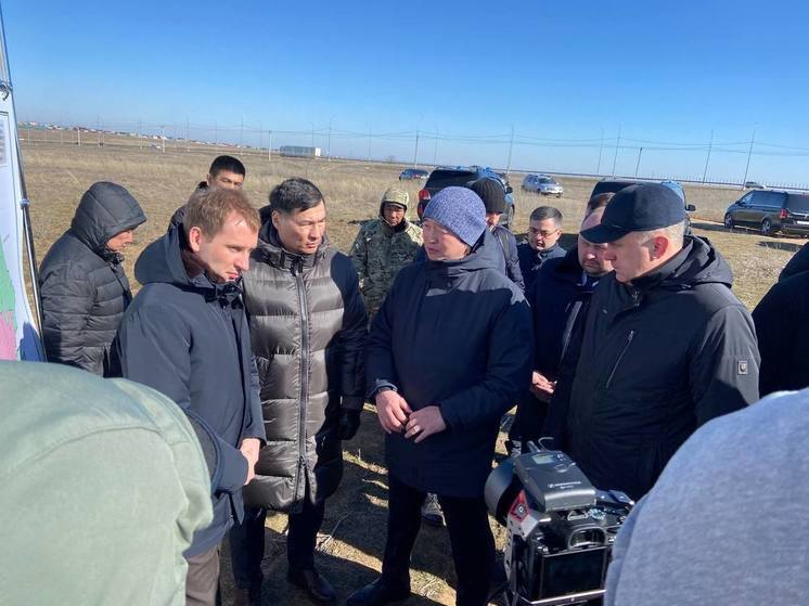 Федеральный министр осмотрел земли лесного фонда Калмыкии