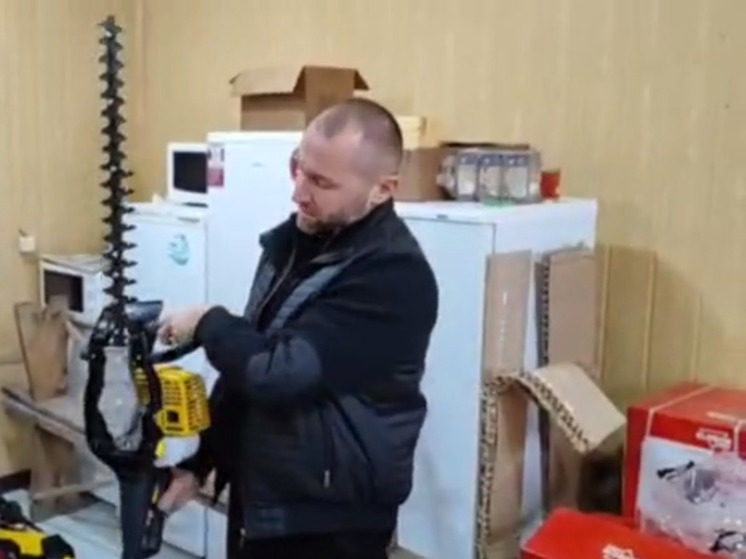 В Каховку поступило новое оборудование для коммунальных нужд