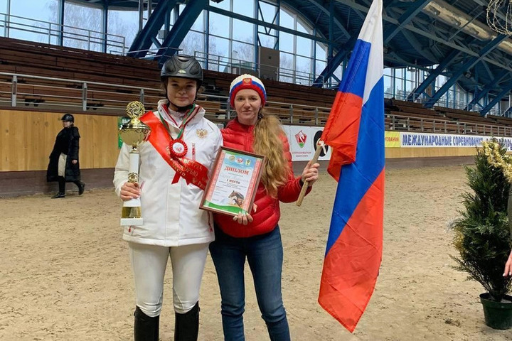 The Oryol rider won gold in the match between Russia and Belarus