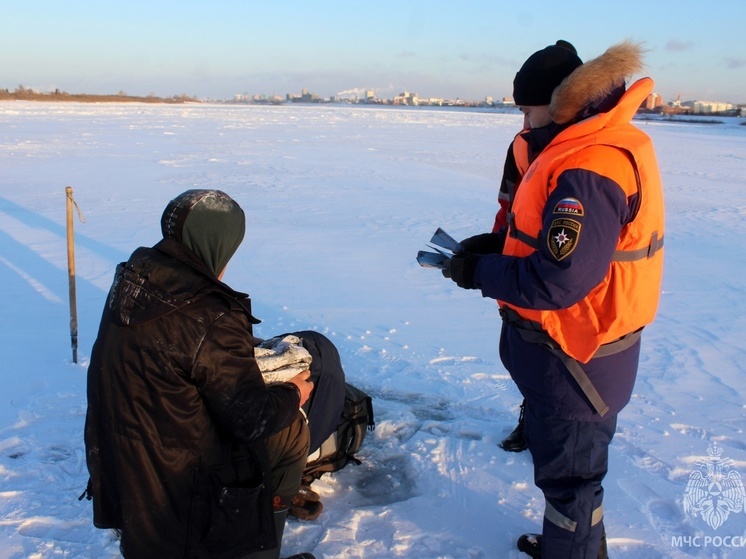 Акция "Безопасный лёд" началась в Томской области