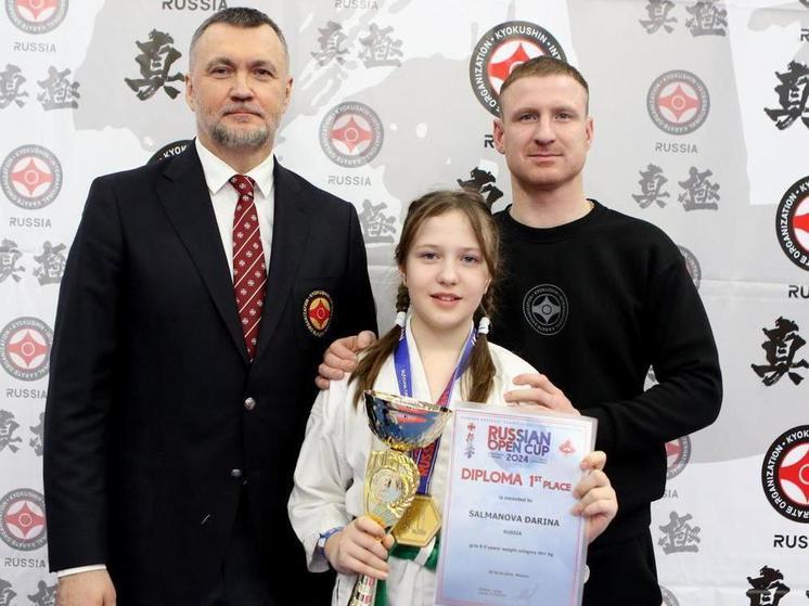 Сахалинская каратистка Салманова взяла золото Russian Open Cup