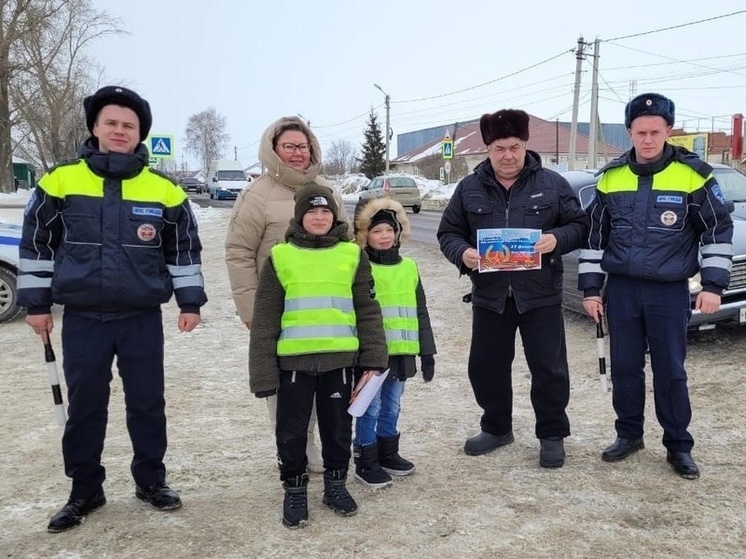 В Рязанской области сотрудники Госавтоинспекции провели акцию «Верный шаг»