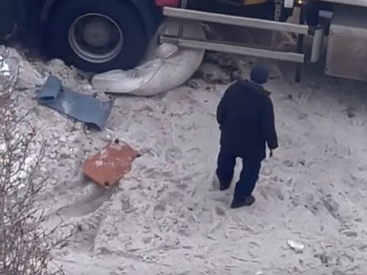 В Люберцах придумали новое применение матрасу