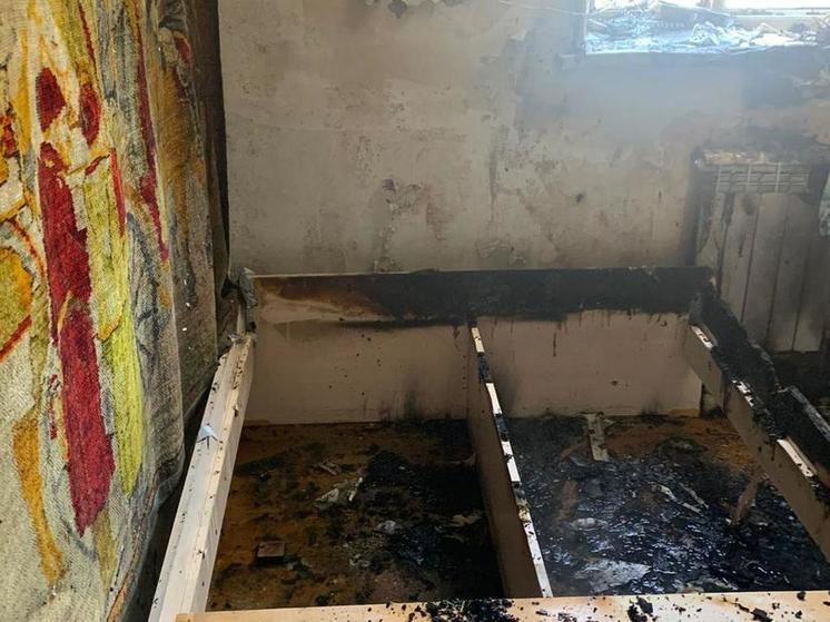 На пожаре в жилом доме на улице Гоголя в Рязани спасли двух человек