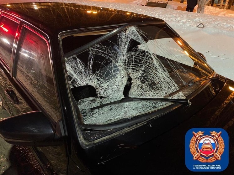 Легковое авто в Нижнекамске сбило девочку-подростка