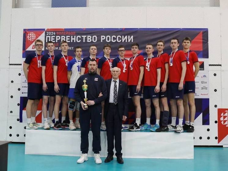 Волейболисты Подмосковья завоевали 2 медали на первенстве России