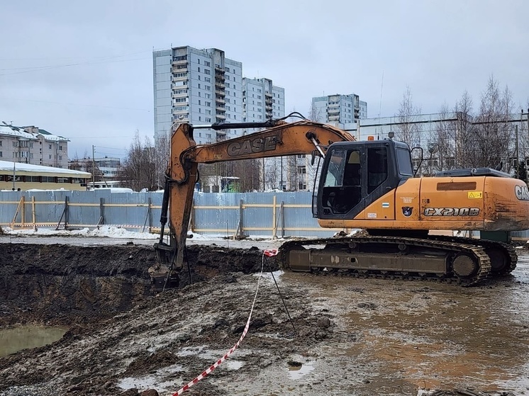 Строительство долгожданной поликлиники в Петрозаводске идет полным ходом