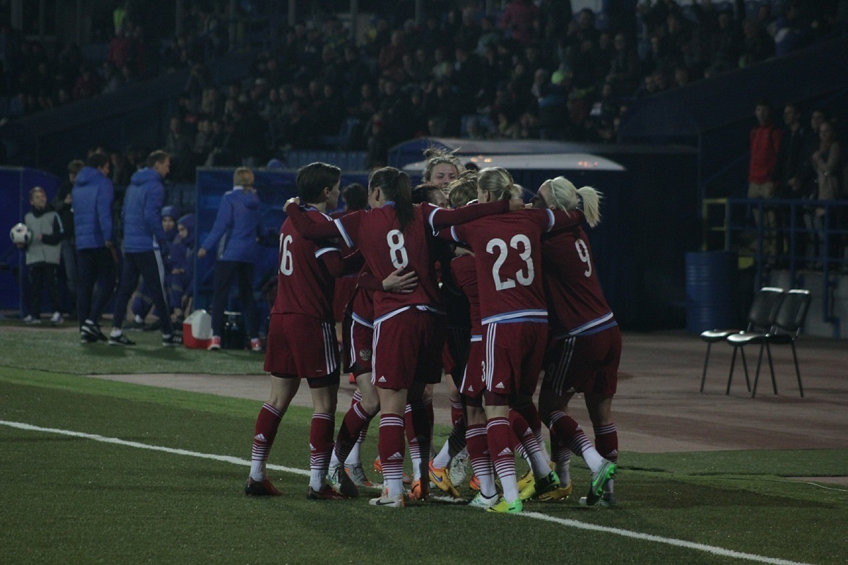 Женская сборная России разгромила Ботсвану