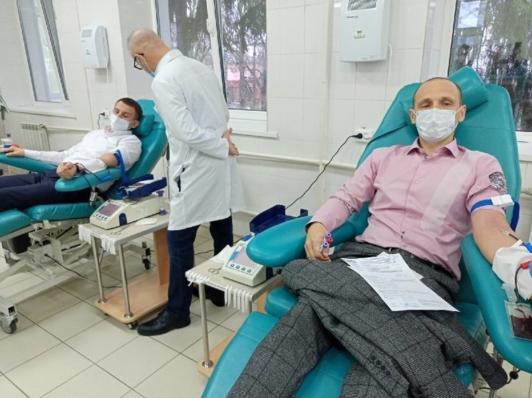 В Курской области хотят утвердить региональную награду «Почетный донор»