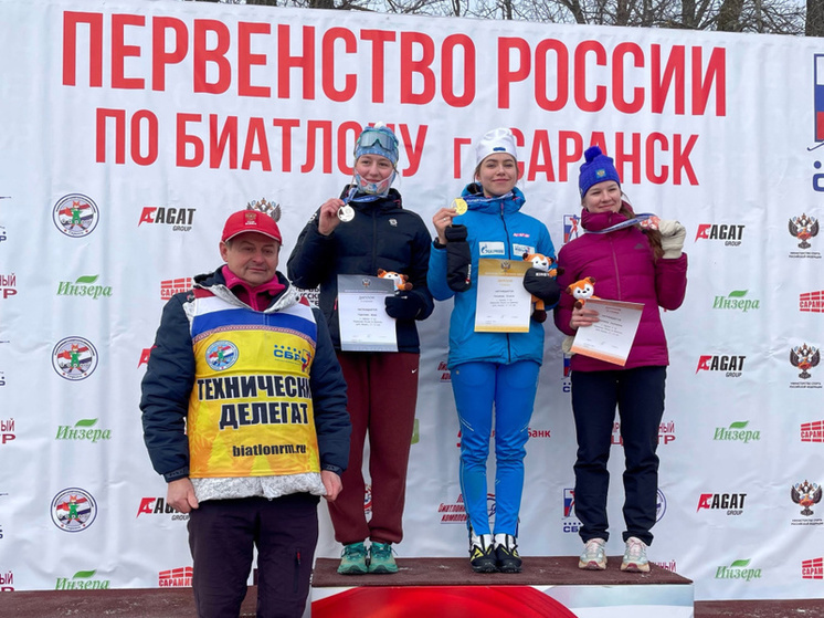 Красноярские спортсмены завоевали медали на первенстве России по биатлону