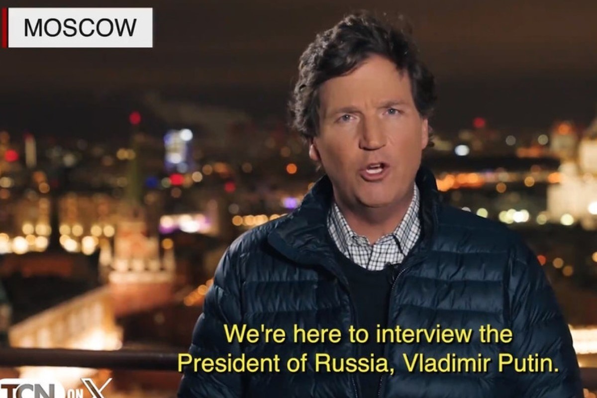 Carlson: information about the meeting with Snowden was “leaked” by the United States