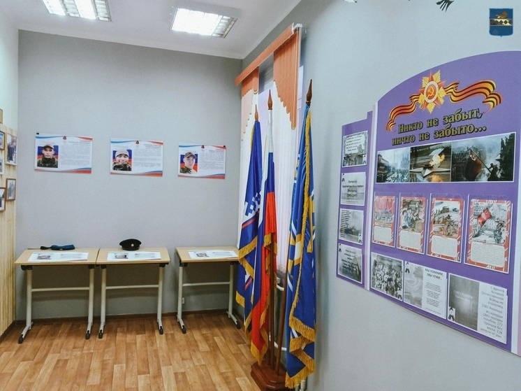 Памятную доску и Парты героев в школе Халясавэя посвятили погибшим на СВО бойцам