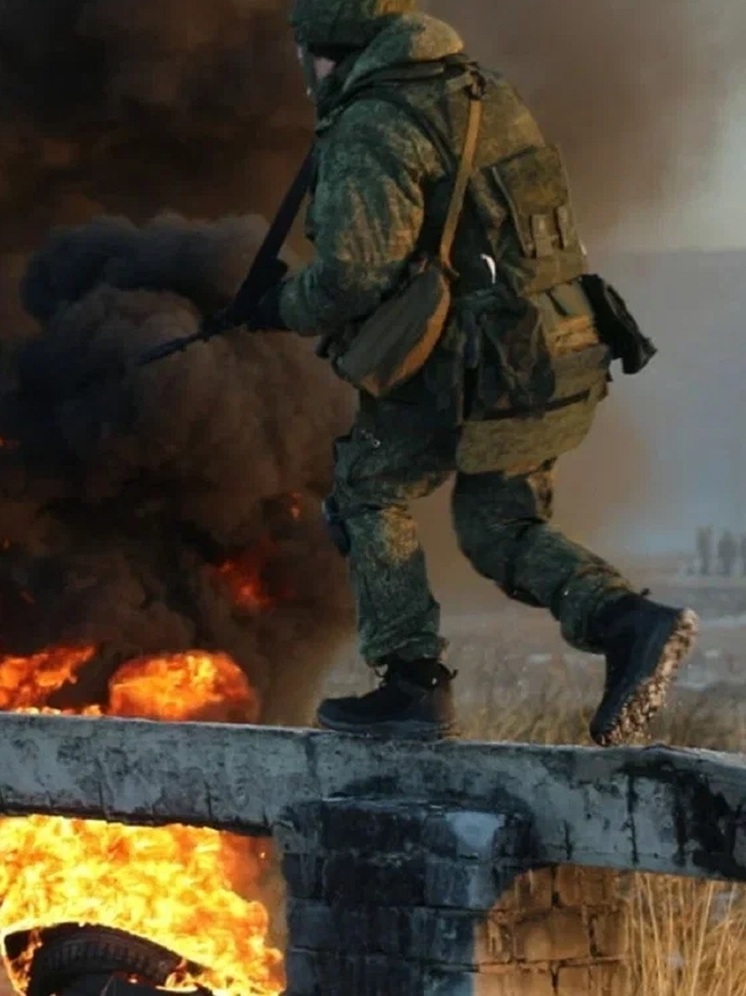 Боец-сирота «Ворон» из НСО награжден медалью «За храбрость»