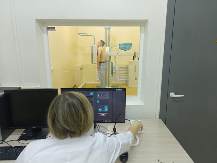 Современный рентгенаппарат появился в больнице Федоровского