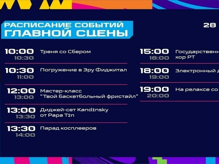 На «Играх будущего» в Казани наградят 100-тысячного гостя