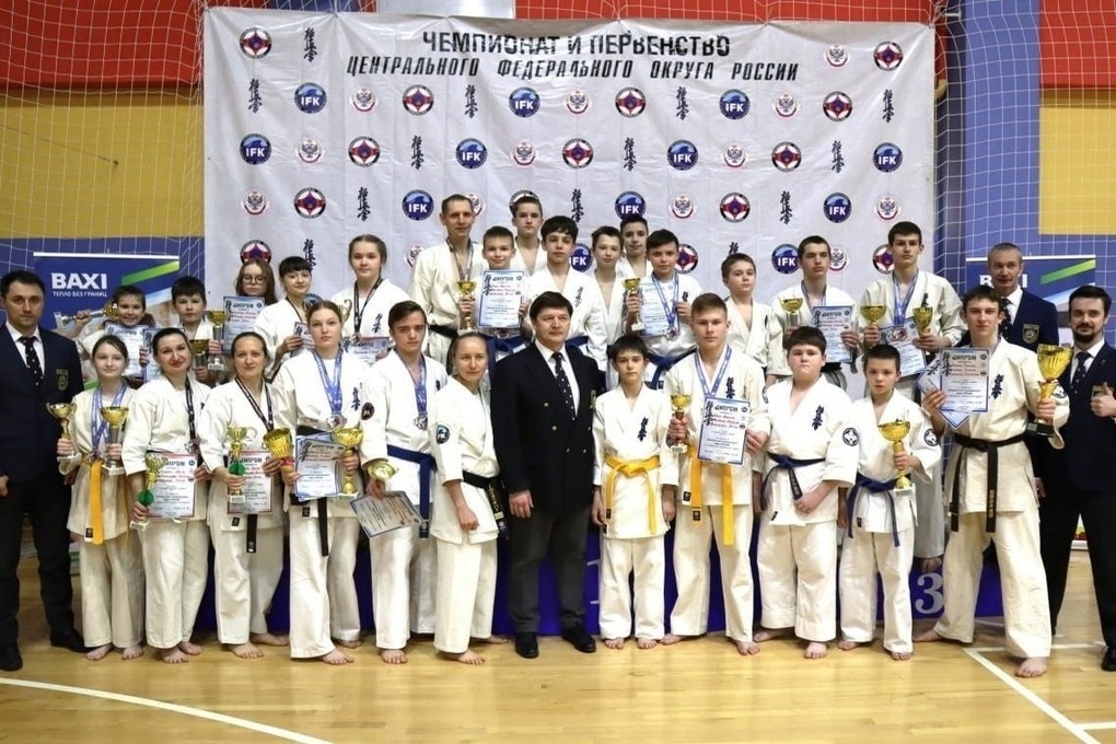 Vladimir residents brought 13 awards from the Central Federal District Kyokushin Championship