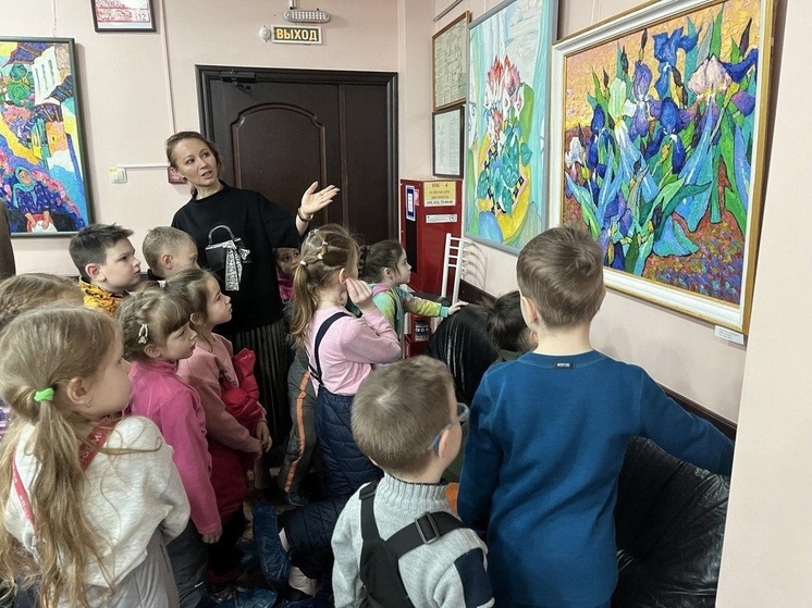 Дошкольники Серпухова посетили интересную выставку