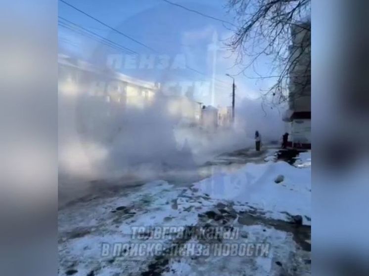 В Пензе ликвидировали разрыв на Калинина