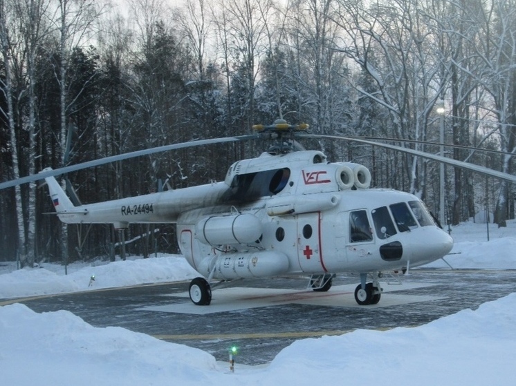 Медицинский вертолет будет летать на Валаам из Сортавалы
