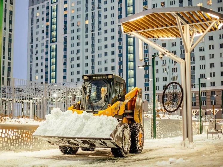 В Рязани УК «Зелёный сад – Мой дом» вывезла более 21 тысячи кубометров снега