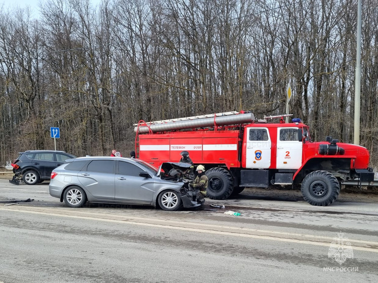 В орловском поселке произошло ДТП с тяжелыми последствиями