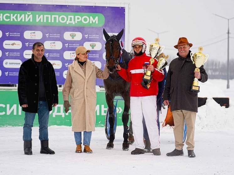 Чувашский жеребец выиграл главное российское Зимнее Дерби