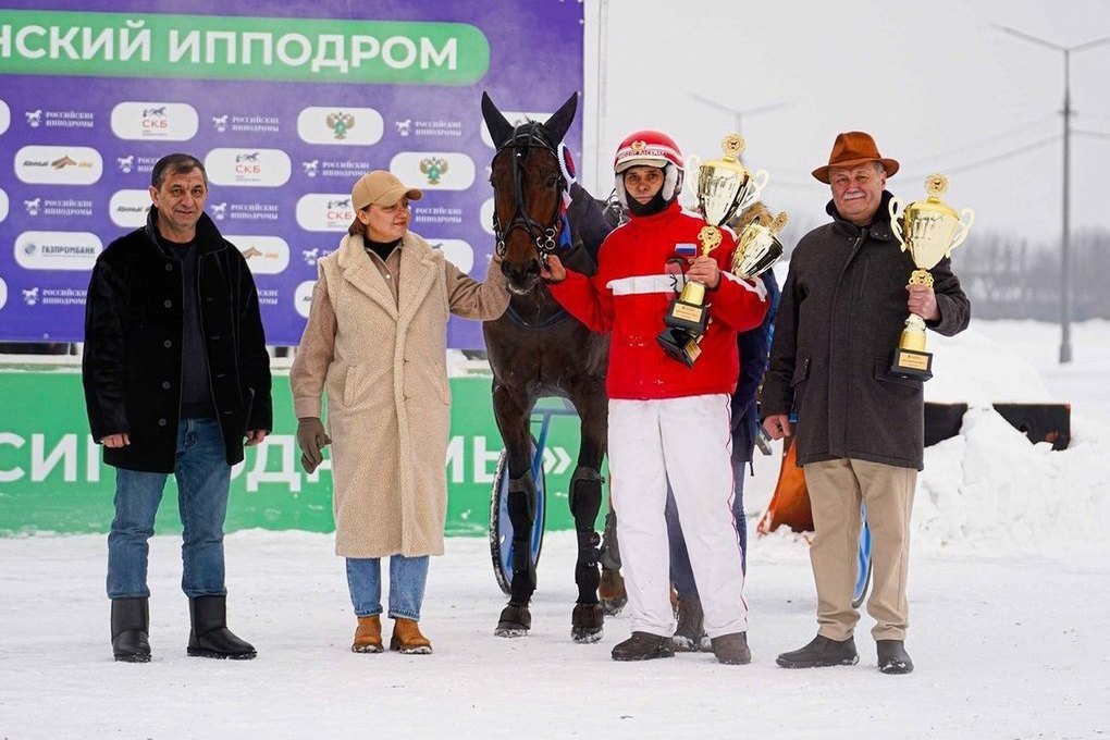 Chuvash stallion won the main Russian Winter Derby
