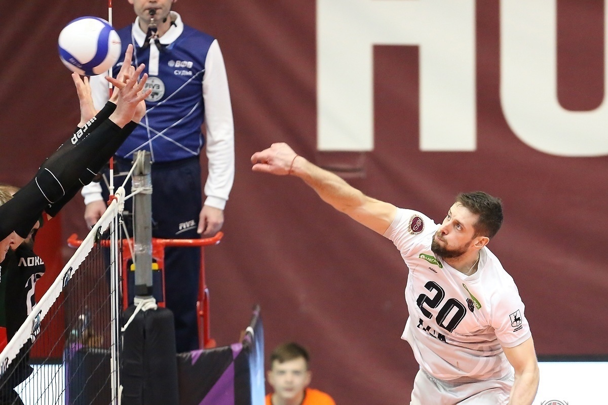 ASK volleyball players lost to Zenit from St. Petersburg