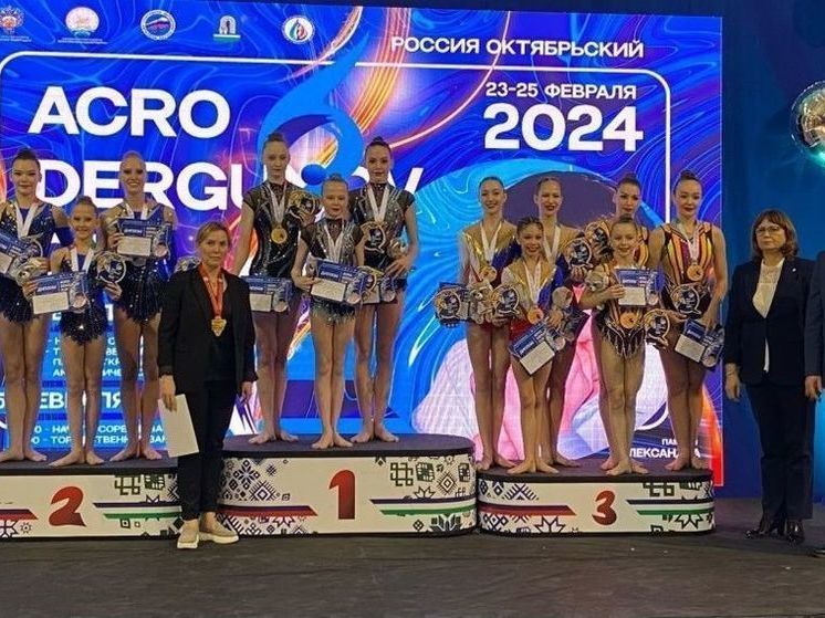 Акробаты из Кирова завоевали золото на всероссийских соревнованиях