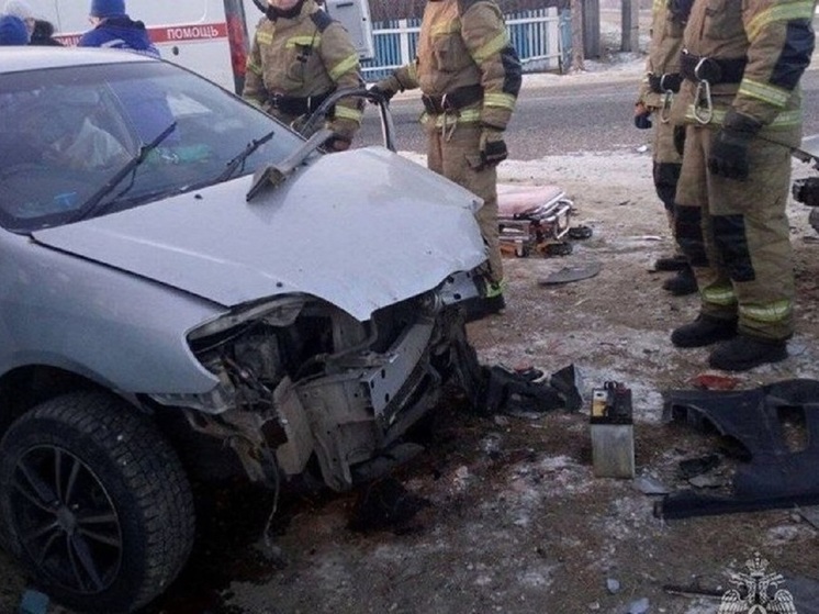 4 человека пострадали в ДТП с Toyota и Mazda в селе Забайкалья