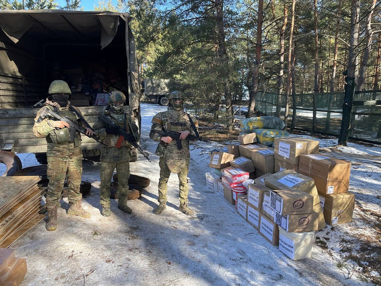 Куряне оправили более 7 тонн дополнительной помощи военным на СВО