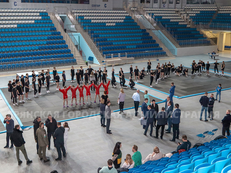В Брянске идут репетиции открытия чемпионата России по самбо