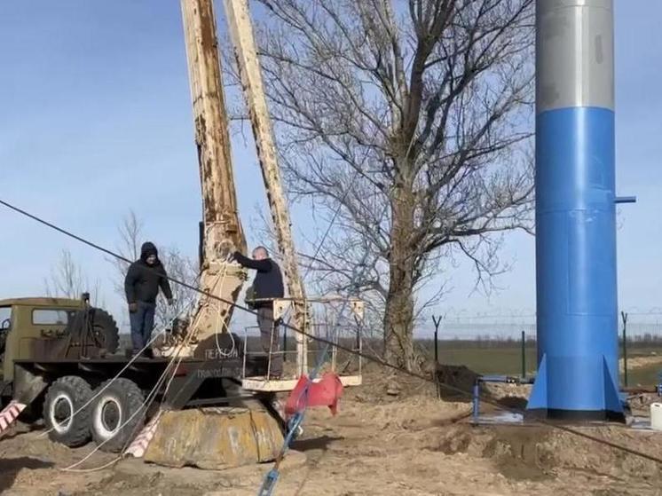 Севастопольцы восстанавливают водоснабжение в Мелитопольском районе