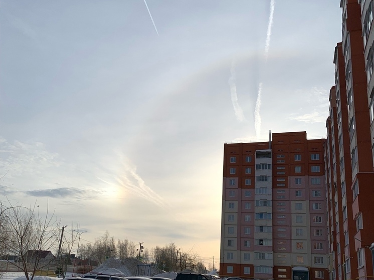 29 февраля в небе над Рязанью заметили солнечное гало