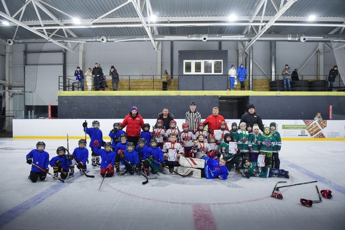 Young hockey players from Vologda became winners of the February Cup tournament