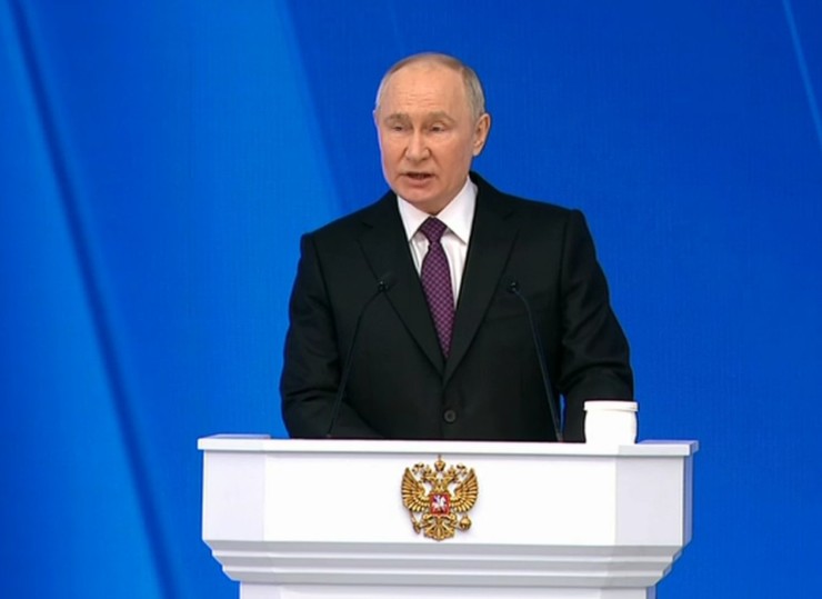 Путин оглашает Послание Федеральному собранию: онлайн-трансляция - МК