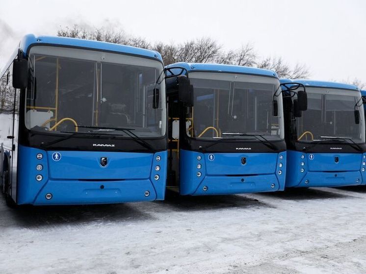 Новая партия автобусов поступила в Кузбасс