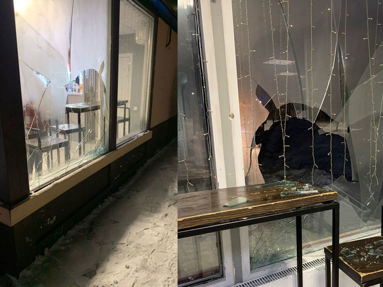 Дебошир из Новокузнецка сломал окно бара и дверь скорой помощи