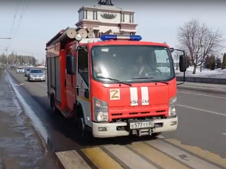 В Курске не пропустившему пожарную машину водителю грозит штраф