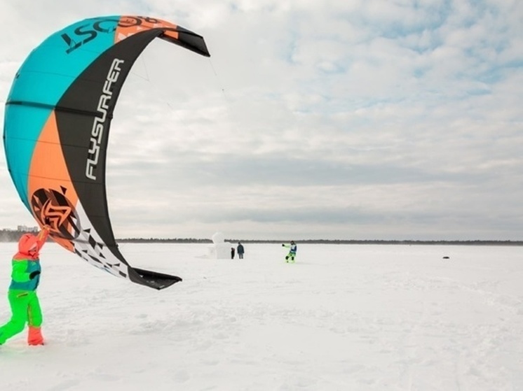 Гонки под парусами: Ноябрьск примет региональные соревнования по сноукайтингу