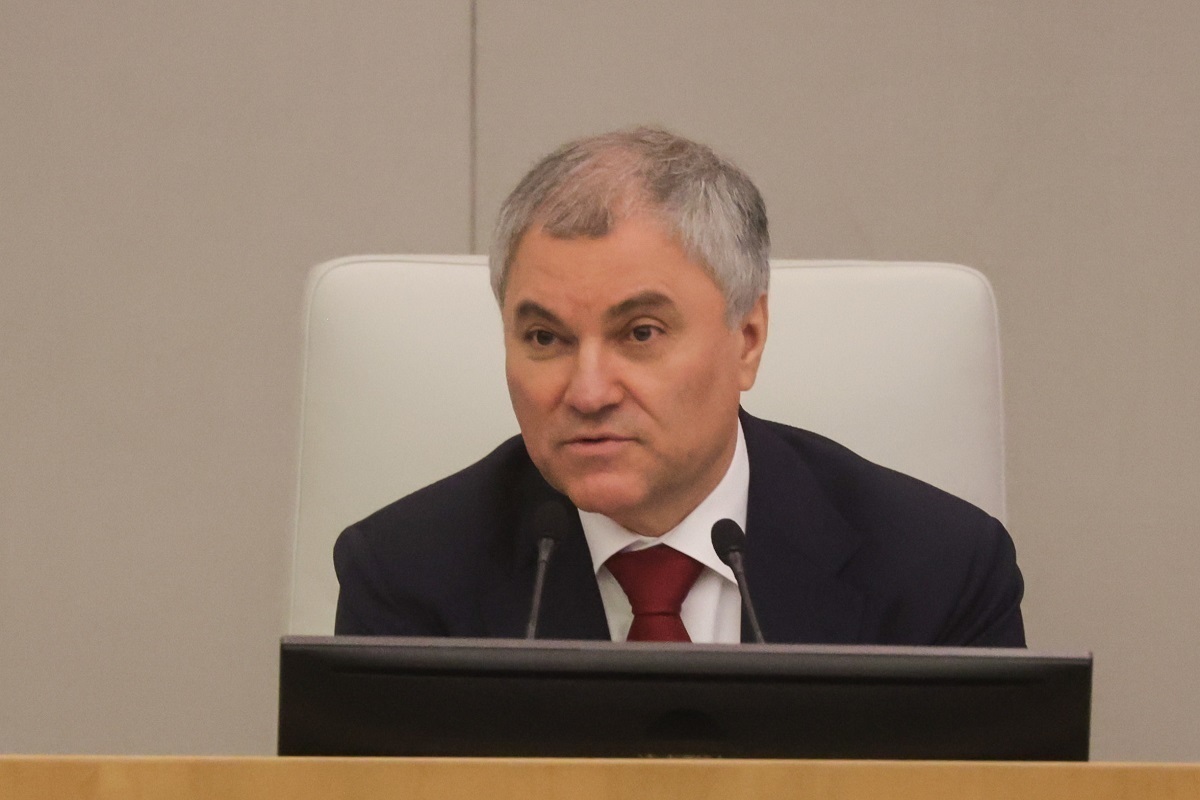 Volodin demanded an explanation from Berlin after a recording of a conversation between German military personnel appeared
