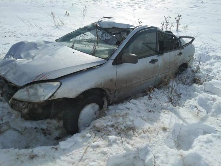 В ДТП в Сапожковском районе пострадал 21-летний водитель Mitsubishi