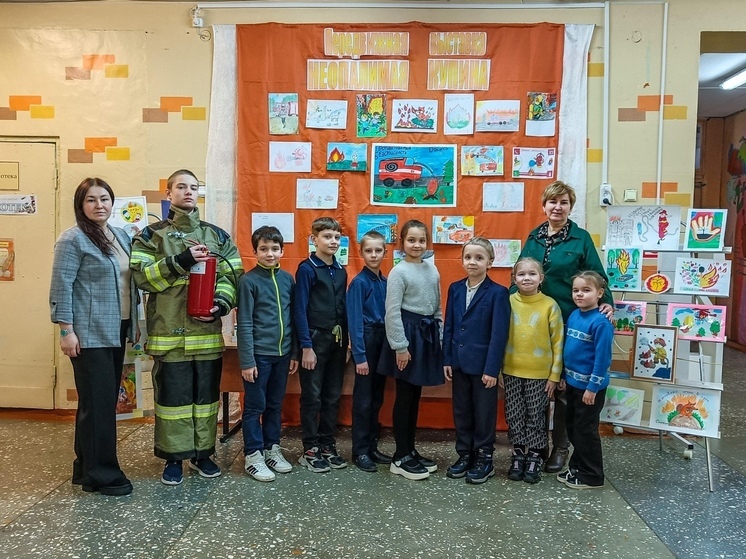 В Котласском округе открылась передвижная выставка по пожарной безопасности