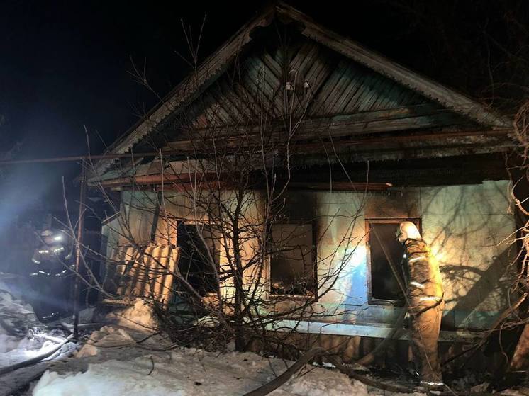 В Камешкирском районе в пожаре погиб мужчина