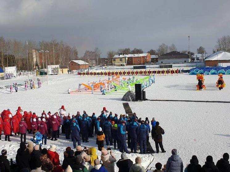 Зимние сельские игры "Снежные узоры" открылись в Томской области