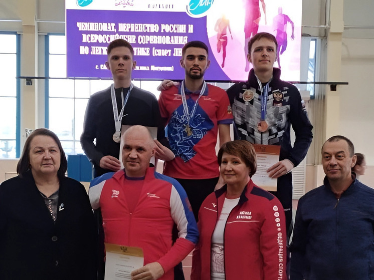 Паралимпиец из Хакасии стал бронзовым призером чемпионата России по легкой атлетике